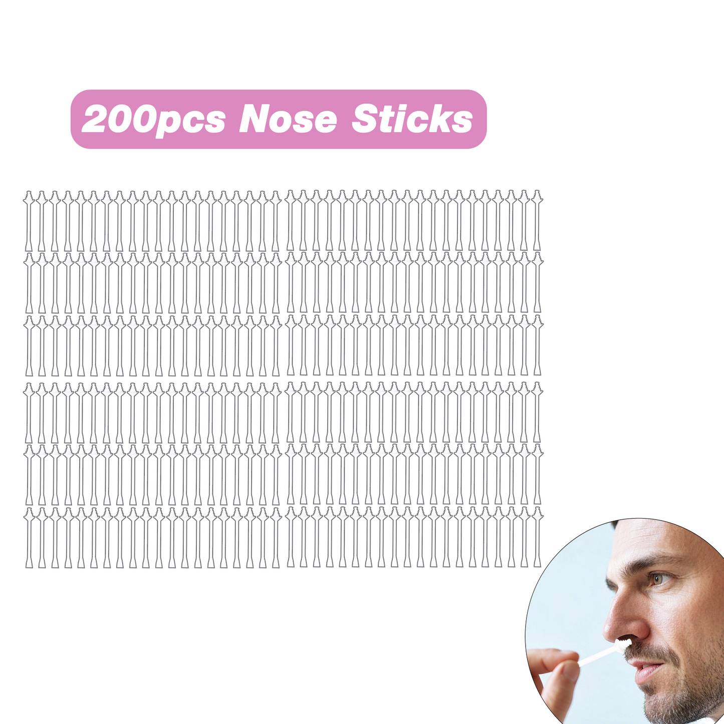 Wax Applicators Wooden Sticks Nose Sticks for Waxing